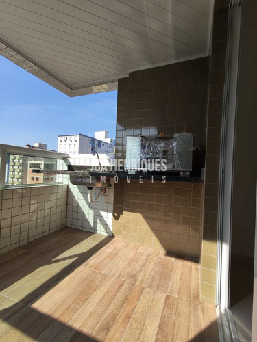 Imagem 1 de 19 de Apartamento 2 Dormitórios Novo No Canto Do Forte - V718