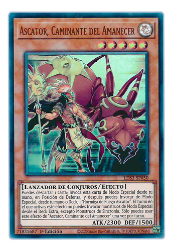 Yugi-oh! Ascator Dawnwalker Led5-en024 Ultra