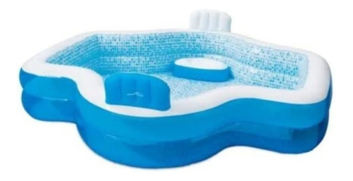 Alberca Piscina Inflable Familiar P/4 Personas Summer Waves