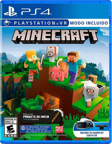 Ps4 Minecraft Vr Incluido Juego Playstation 4