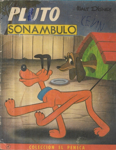 Pluto Sonámbulo / Colección Péneca / Walt Disney / Detalles