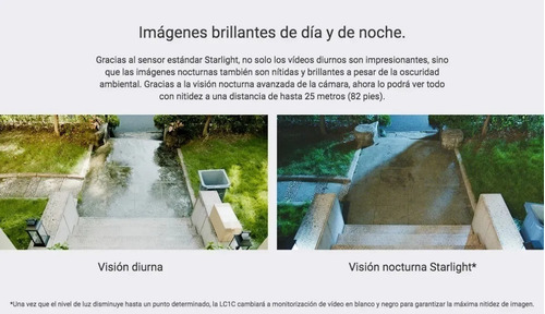 Imagen 3 de 7 de Camara Wifi Ip Ezviz Lc1c 1080p Exterior Sirena Reflector
