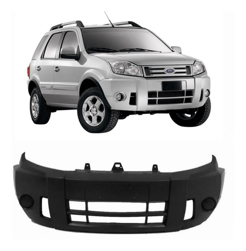 Parachoque Ford Ecosport 2007 Al 2012 Sin Agujero Neblinero