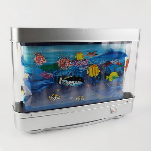 Yn Lámpara De Acuario Falsa Lámpara Decorativa De Acuario
