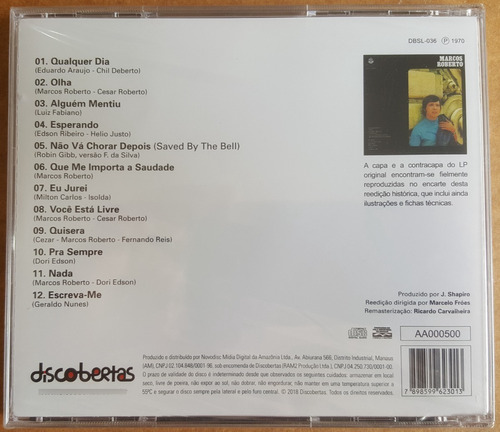Cd Marcos Roberto 1970 (lacrado)