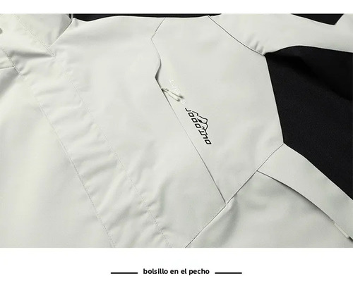 Chaqueta Senderismo Otoño Impermeable Mujer Capucha