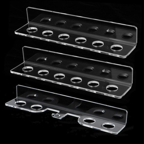 Soporte De Pared Para Guardar Tacos 3x 37cm Con Forma De U