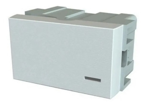 Modulo Llave Combinada Jeluz Platinum Verona Blanco X10unid.