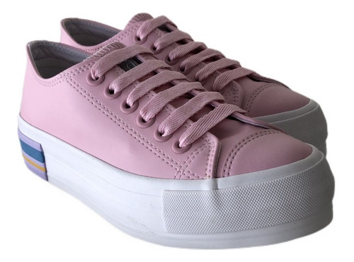 Imagem 4 de 4 de Tênis Lindo Feminino Plataforma Capricho