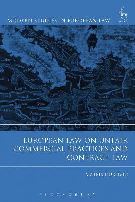 Libro European Law On Unfair Commercial Practices And Con...