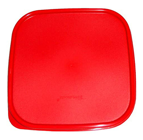 Tapa Roja De Repuesto Para Tupperware Modular Mates Square