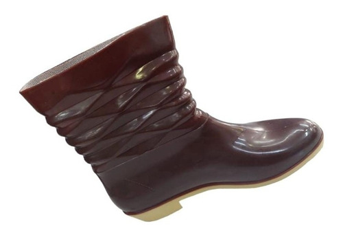 Botas Botín Dama Caucho Impermeable Pvc