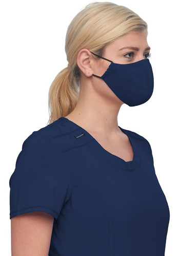 Cherokee Ww560 Paquete 5 Cubrebocas Anti Microbial Repelente Color Nav - Azul Marino