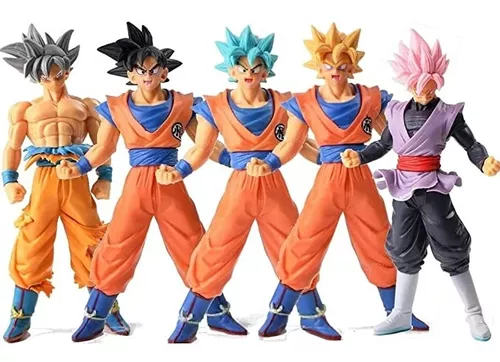 Brinquedo Boneco Goku Instinto Superior Cabelo Cinza Promoçã