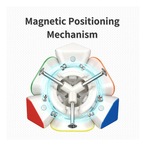 Aa Cubo Mágico Rs Skewb Magnético Moyu 2022 Stickerless 56mm