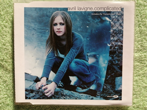 Eam Cd Maxi Single Avril Lavigne Complicated 2002 Arista Bmg