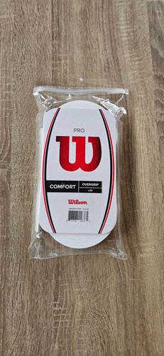 Over Grip Wilson Confort Pro Branco- Pack Com 30 Unidades