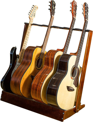 Soporte De Guitarra Para Varias Guitarras, Interfaz De Mader