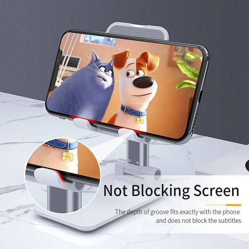 Suporte Para Telefone Móvel Suporte Para iPhone iPad Preto