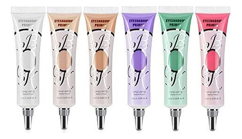 Sombras De Ojos - Eyeshadow Makeup Primer, Coosa 6 Color