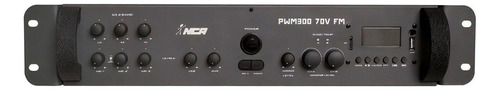 Amplificador Ambiente Ll Audio Nca Pwm300 70v Fm 600w Usbblu