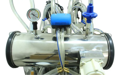 Máquina De Ordeño Vacas 2 Tinajas Bomba De Vacío