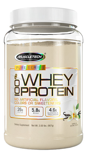 Proteina Muscletech 100% Whey Pure Serie 23 Servicios