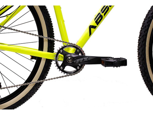 Bicicleta Aro 29 Bike Absolute Nero Iv 12 Marchas Susp Trava Cor Amarelo Neon