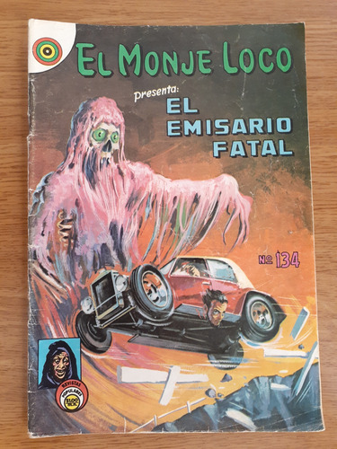 Cómic El Monje Loco Número 134 Editorial Novaro 1970