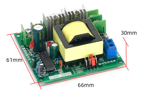 Inverter Dc12v Dc-ac Boost, Convertidor De Placa, Convertido