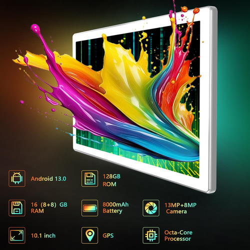 Tablet Moonstars D115a 2024 Android 13 128 Gb Rom+16 (8+8) G