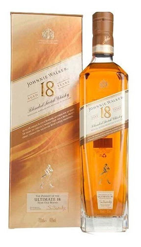 Whisky Johnnie Walker 18 Años 750cc// Envío Gratis