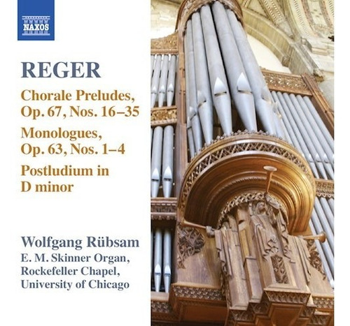 Organ Works Vol 15 - Reger (cd)