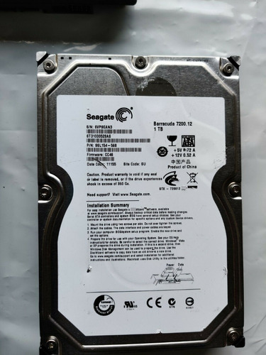 Discos Duros Seagate Barracuda 1tb 7200 Rpm Para Repuesto