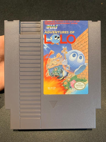 Adventures Of Lolo Nintendo Nes Cartucho (Usado)
