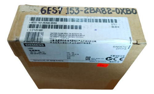 Siemens Simatic 6es7 153-2ba82-0xb0