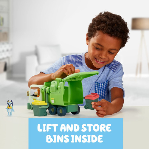 Camión De Basura Juguete Bluey Friccion Niños Navidad