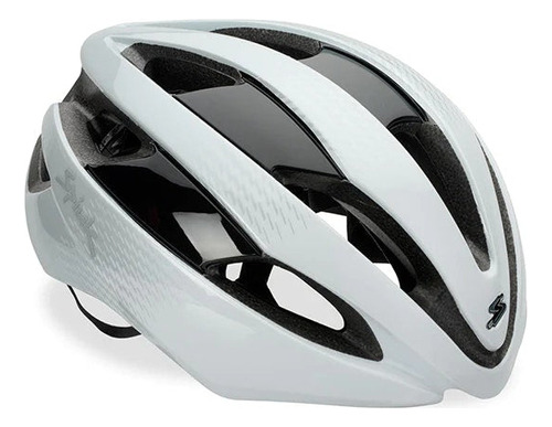 Casco De Ciclismo Spiuk Eleo White/silver Color Blanco/plata Talla M/l