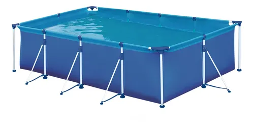 comprar Pileta De Lona Estructural Rectangular 5000 Lts. Mor