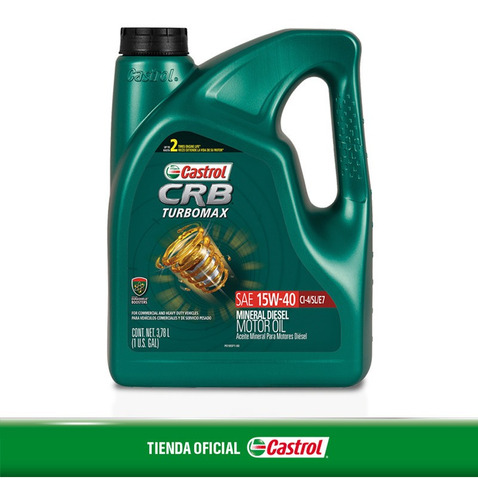 3.8lt Aceite Castrol Crb Tmax 15w40 Diesel/gasol Api Ci/sl