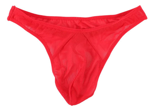 Tanga De Hombre Sexy Malla Transparente Lenceria Mesh 