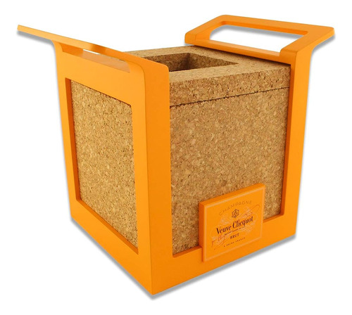 Veuve Clicquot Vcp Champagne Bottle Cooler Cork Yellow Desig