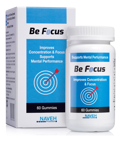 Naveh Pharma Be Focus - Refuerzo Del Cerebro Para Ninos, Mem