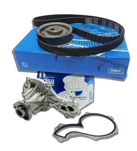 Kit Distribucion Skf + Bomba De Agua Vw Gol G1 - Ab9 - Power