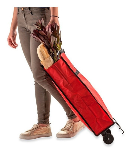Carrito Shopping Bag Plegable - Mercado Hogar Alimentos