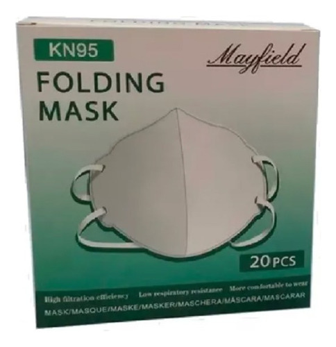 Mascarilla Kn95 Mayfield Ffp2 Certificada 20 Ud Caja + Envio