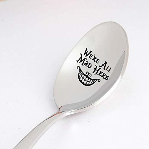 Friendship Day Gift For Bff - We Are All Mad Here Spoon Gift