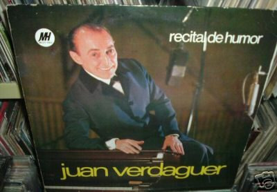 Juan Verdaguer Recital De Humor Vinilo Argentino