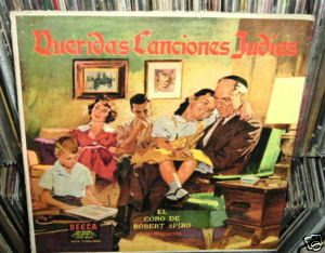 Robert Spiro Queridas Canciones Judias Vinilo Argentin