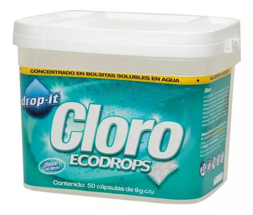 Cloro Concentrado Drop It Rinde 50 Litros Mercadolibre